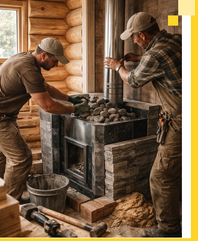 Строительство и отделка русских бань под ключ в Тутаеве