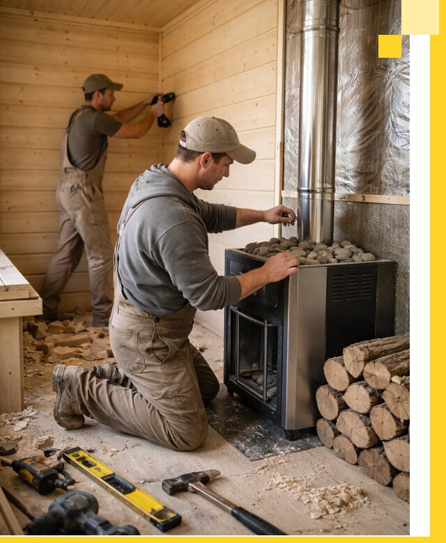 Строительство деревянных бань под ключ в Тутаеве проекты и монтаж