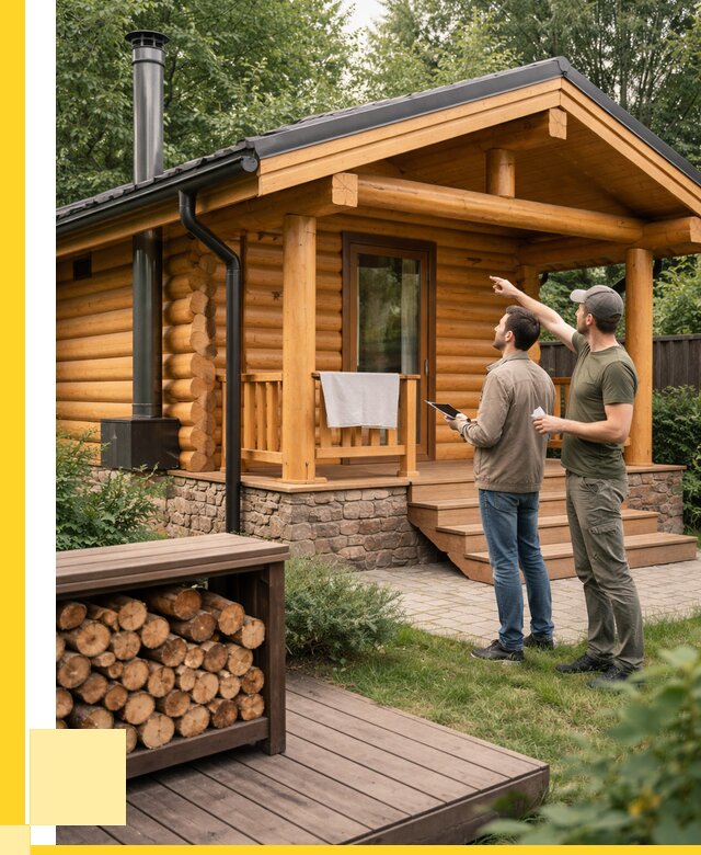 Бани для дачи под ключ в Тутаеве от 262100 р. | ЭриданТтв