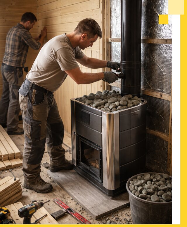 Проектирование и строительство парилок для бани в Тутаеве под ключ