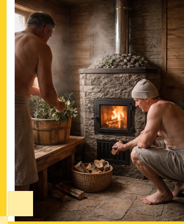 Банные печи под ключ в Тутаеве от 47178 р. | ЭриданТтв кирпичная