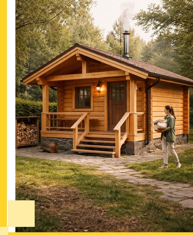 Купить баню под ключ в Тутаеве от 681460 р. | ЭриданТтв