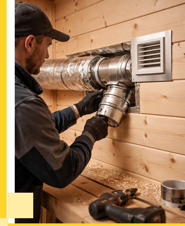 Монтаж вентиляции бани в Тутаеве от 12581 р. | ЭриданТтв