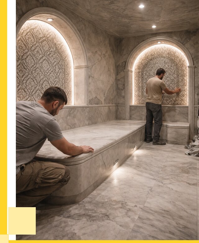 Турецкие бани под ключ в Тутаеве от 262100 р. | ЭриданТтв