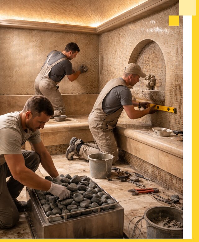 Проектирование и строительство хамама и сауны в Тутаеве