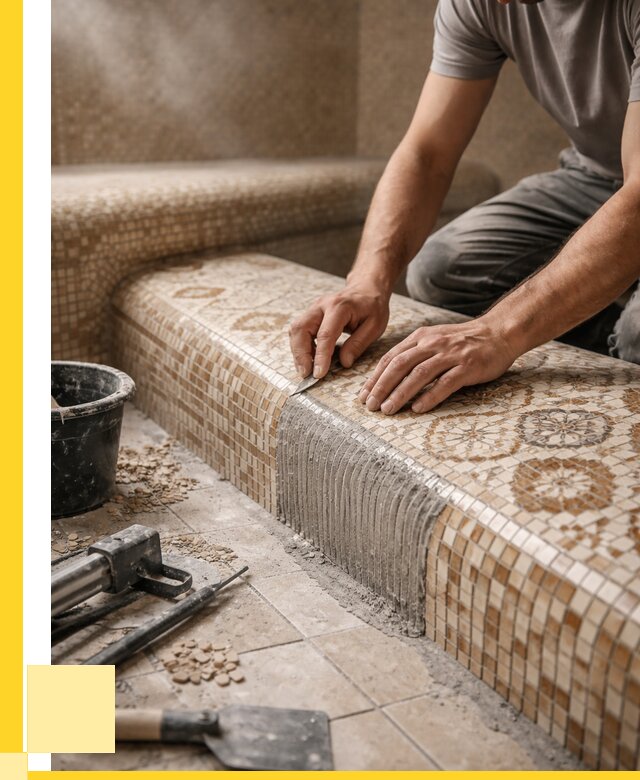 Плитка для хамама под ключ в Тутаеве от 3669 р. | ЭриданТтв